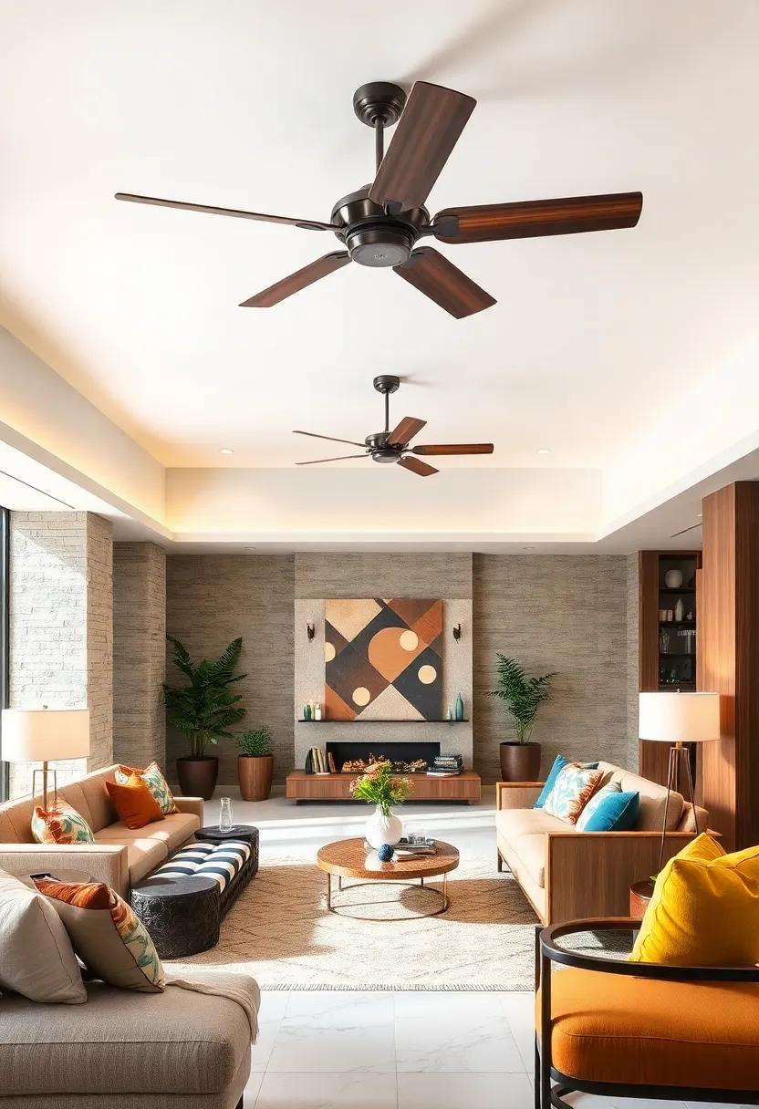 LED-Integrated Ceiling Fans: Experience stylish cooling ⁢combined with⁣ smart lighting options⁤ that ⁤keep your energy bills low while maintaining comfort