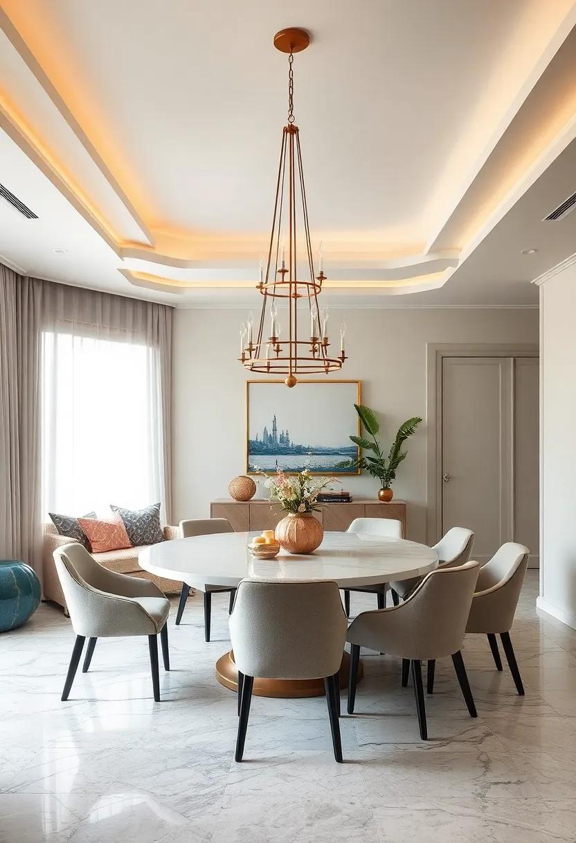 Embellish Your ‍Chandelier with Marble Elements ⁣to elevate the​ overall ambiance