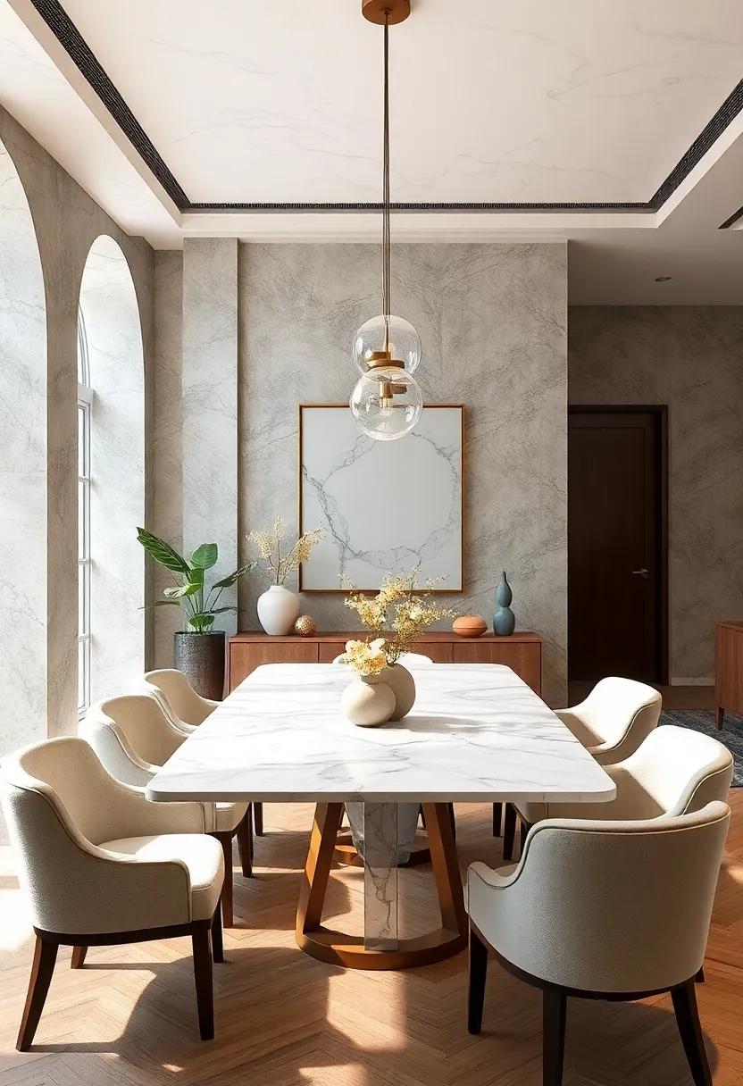 Incorporate ‌Marble Lighting Fixtures to brighten the space‍ while⁢ maintaining a chic ⁣aesthetic