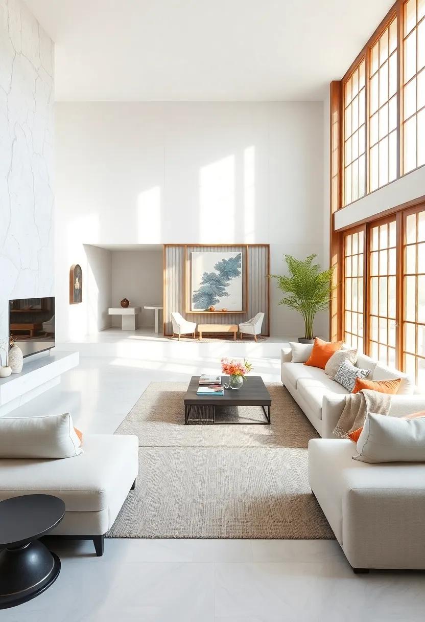 Japanese-Inspired Spaces: Integrate Japanese design principles, such as tatami mats and shoji screens, to create a serene, minimalist home environment