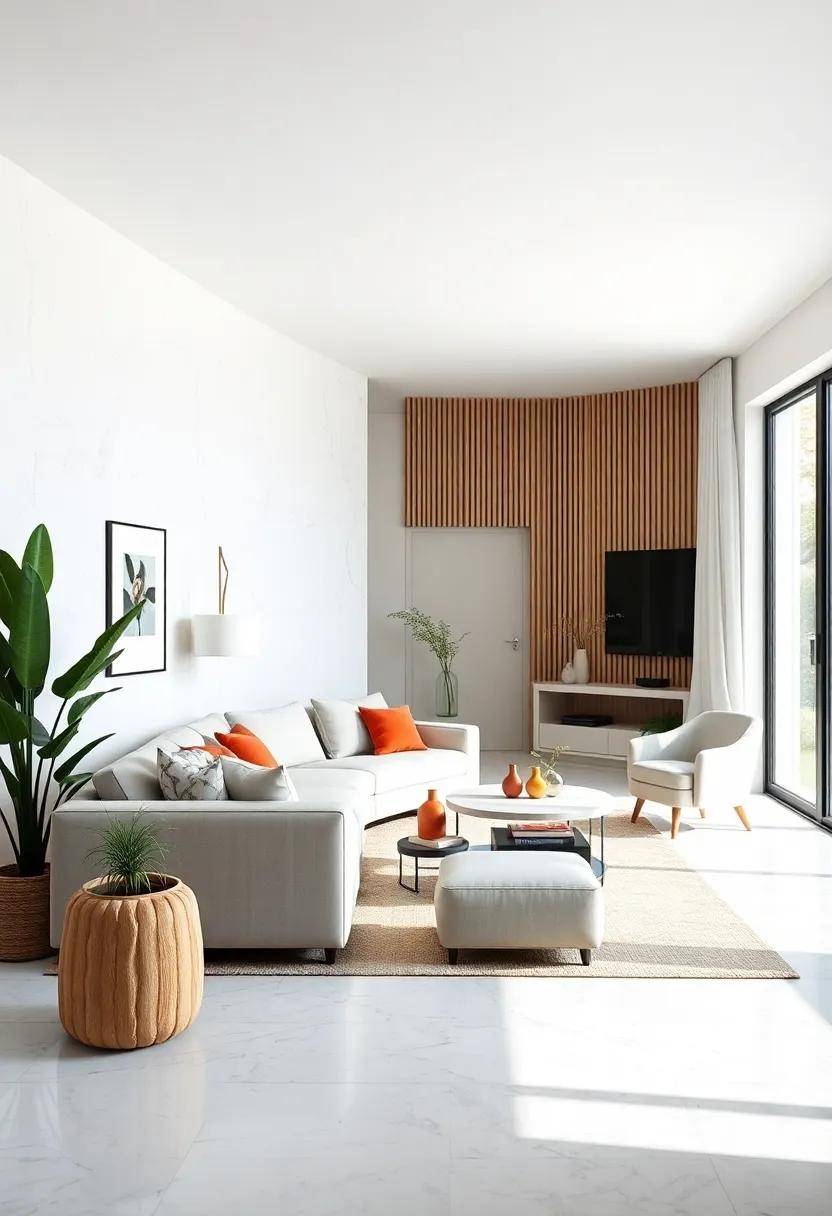 Scandinavian Design Influence: Invest in Scandinavian-inspired furnishings known for their simplicity and functionality, which will effortlessly enhance a minimalist environment