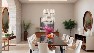 25 Stunning Ways to Elevate Your Dining Room with Mirrored Decor Elegance