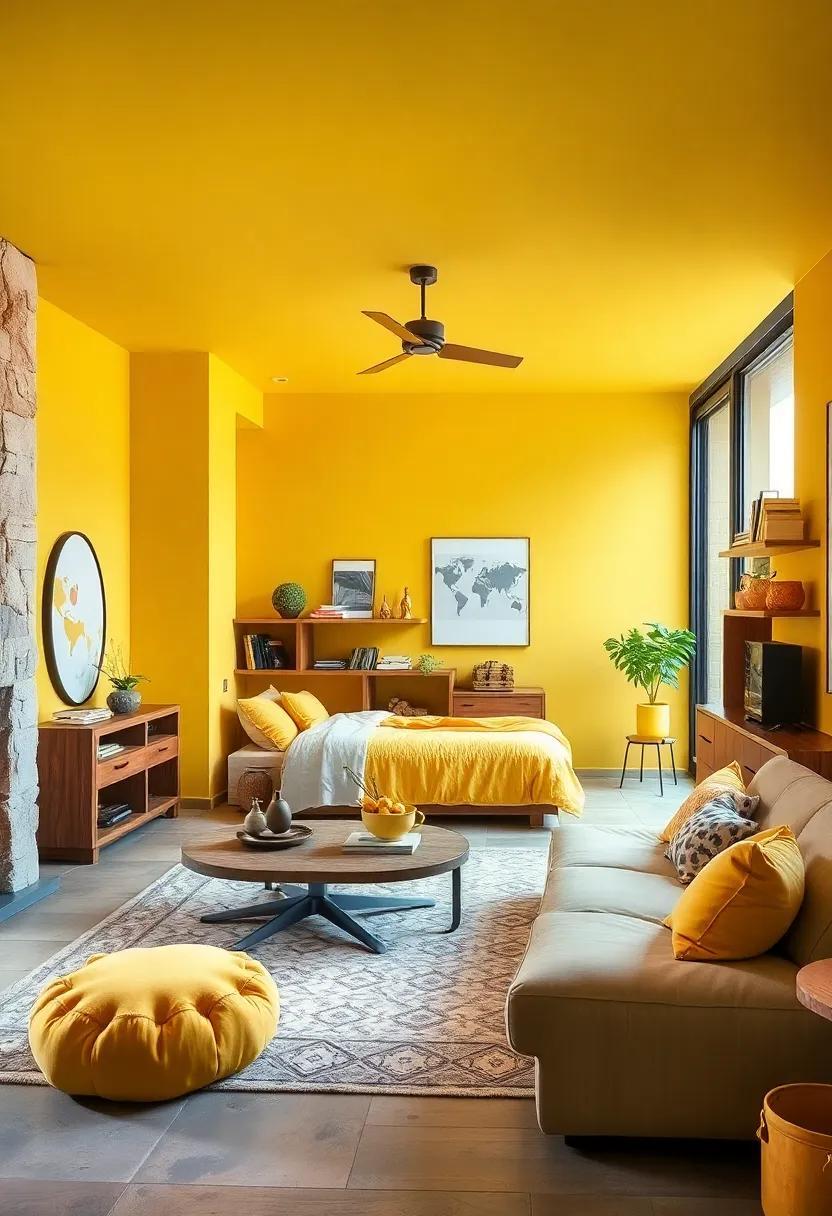 27 Bright Yellow-Themed Boys Room Ideas for a Cheerful and Playful Space