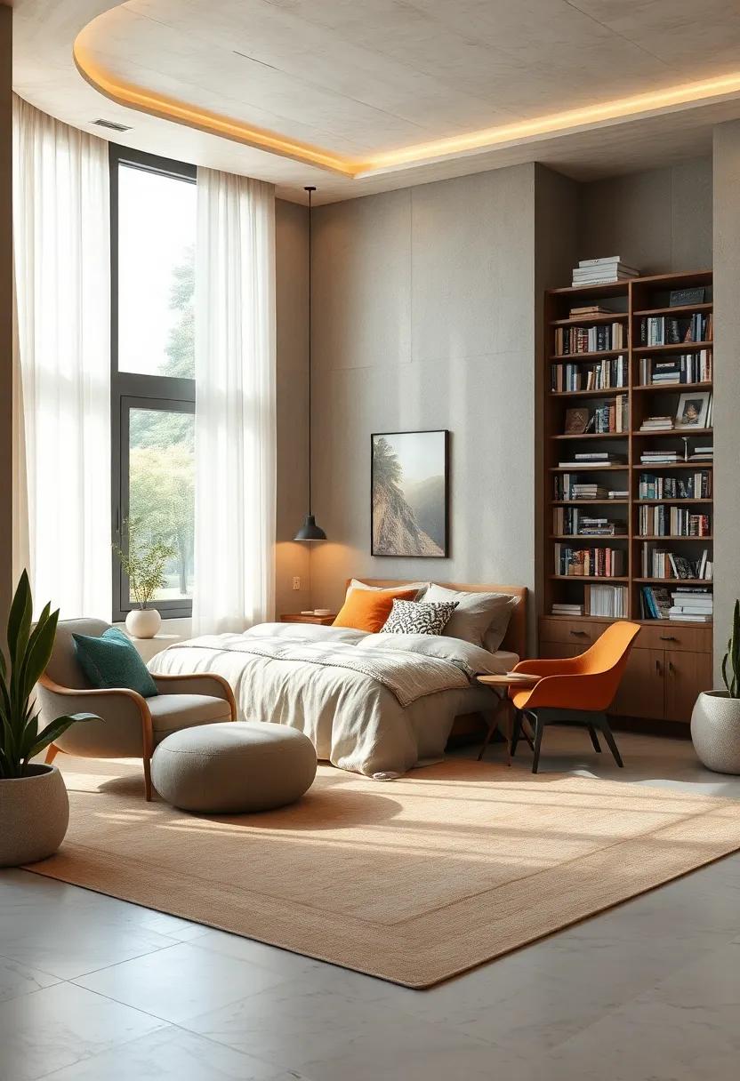 Create⁤ a Reading⁣ Nook - ⁢Set up a cozy⁢ corner ⁢with comfortable seating​ and a bookshelf to ​indulge in your love for literature