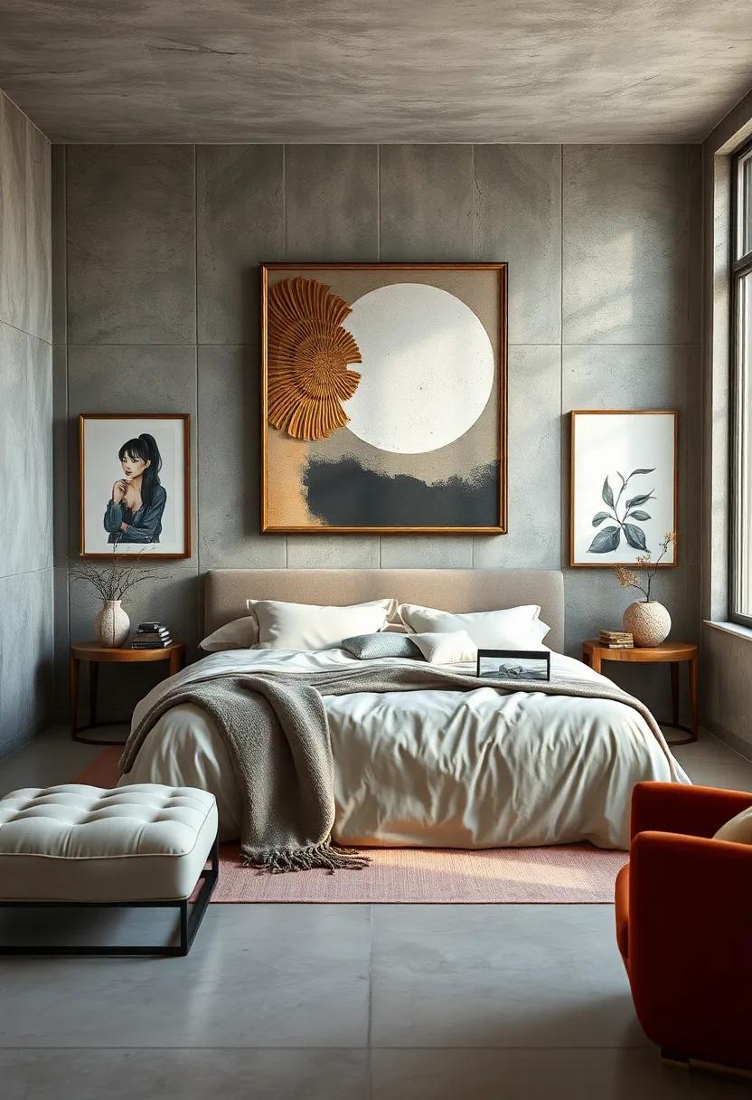 Layering‍ Artwork ⁢- ‍Combine framed‌ and unframed ⁢pieces⁤ in ‌varied sizes for a‌ dynamic⁢ visual story⁢ that⁤ captivates