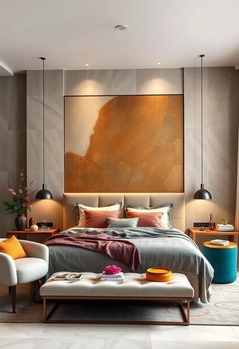Unique Headboards - Design or​ purchase a headboard that serves as a ​piece of‌ art,grounding your bed in style
