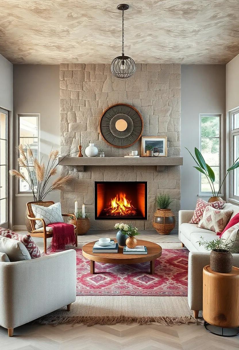 Layer‍ Textiles:​ Embrace a ‌mix of soft throws, woven​ blankets, and‌ plush cushions to create​ a ​warm and inviting texture that invites relaxation