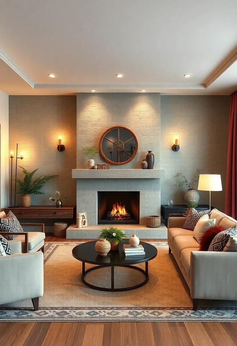 Layered ​Lighting: combine⁢ different ‍lighting sources, such ⁢as floor lamps, wall⁤ sconces, and table lamps, to create a dynamic and inviting atmosphere