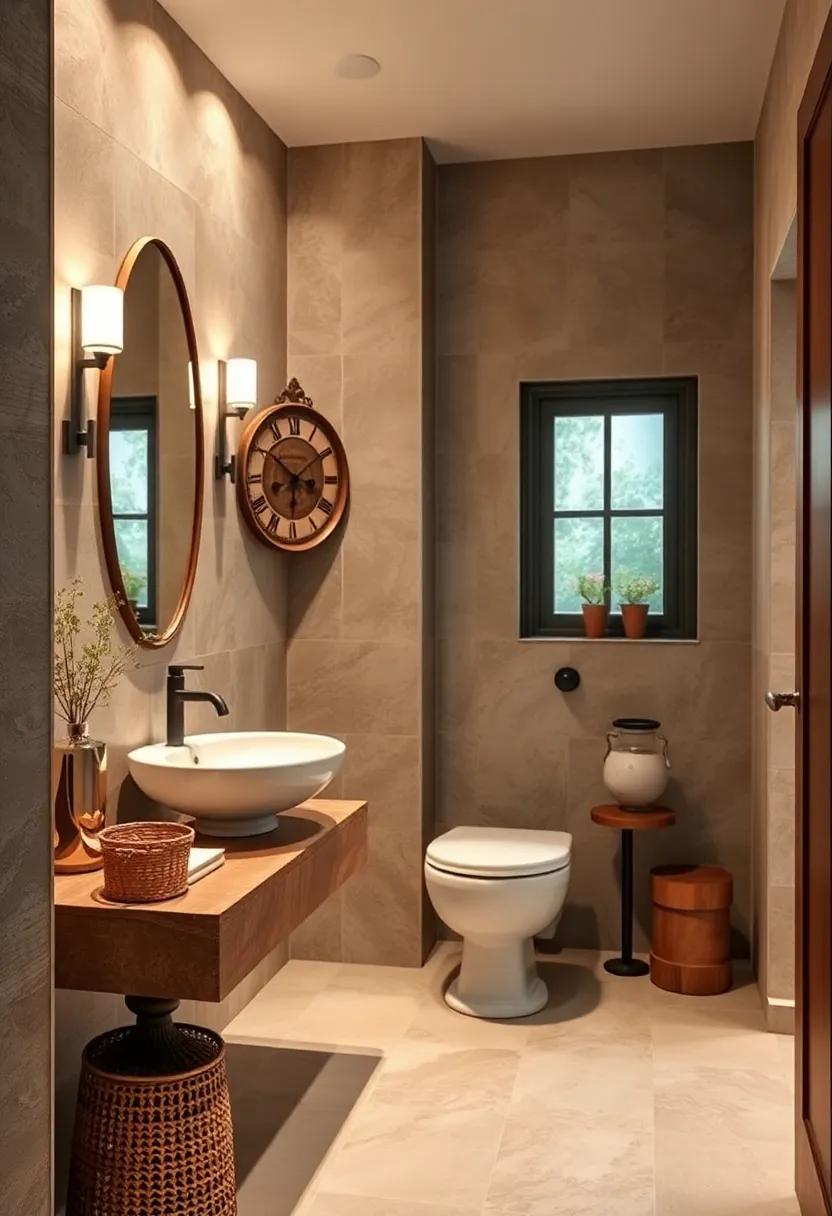 Vintage scale: Display an antique scale as a quirky decor element that ties back to old-world sensibilities