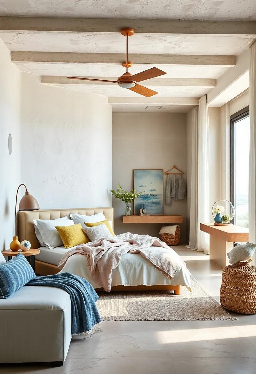 Play with Textures: Mix various textiles ‌and materials—think linen​ sheets, cotton throws, and terry cloth towels—to ⁣create a tactile experience