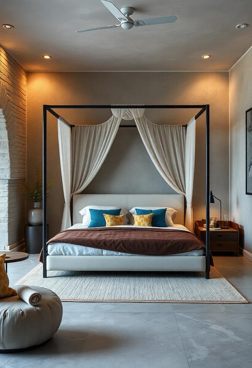 Canopy Dream: Transform your space into a romantic getaway with a dreamy canopy bed that invites cozy nights