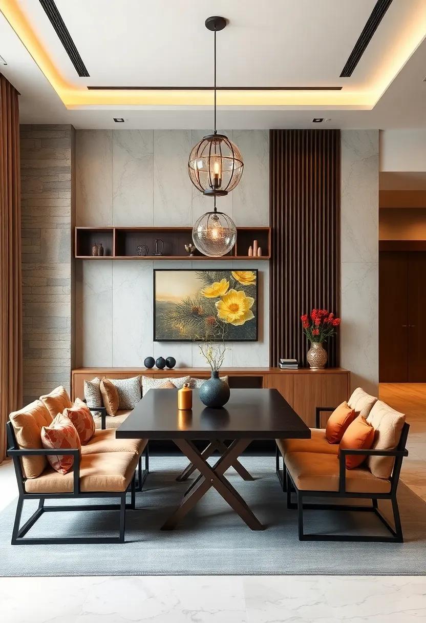 Floating Tables: ‍Use a wall-mounted folding table for⁢ an ultra-modern ‍approach that ⁣saves ‍space while ‍offering an elegant dining solution