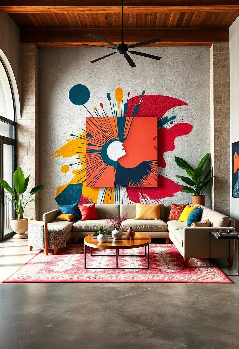 Embrace ⁣Large-Scale⁤ Murals: ‍Transform a blank ⁣wall into a⁣ stunning focal ‌point‍ with a ‍bold ‌mural that speaks to your personality and style