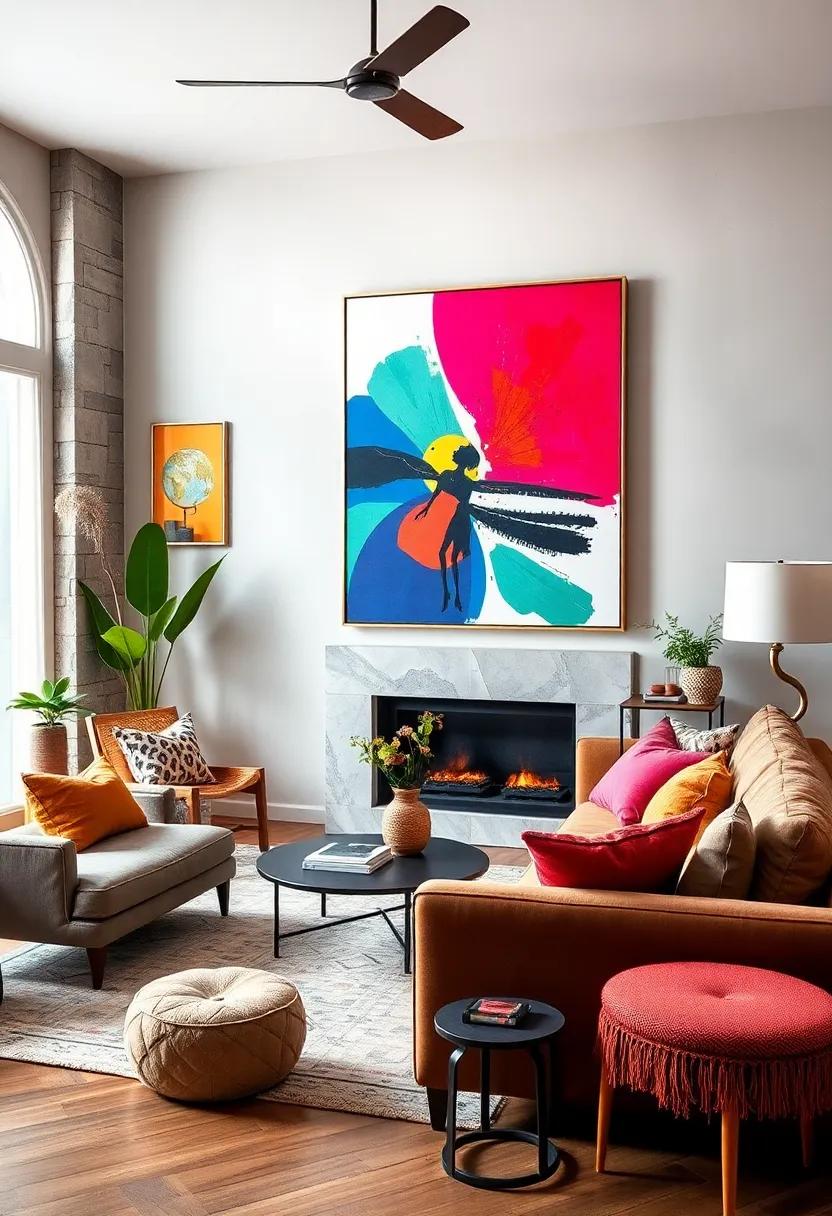Hang Art‌ at Varying Heights: Break the‍ rules by ‌hanging artwork at different levels⁢ to create an unexpected and adventurous gallery-style look