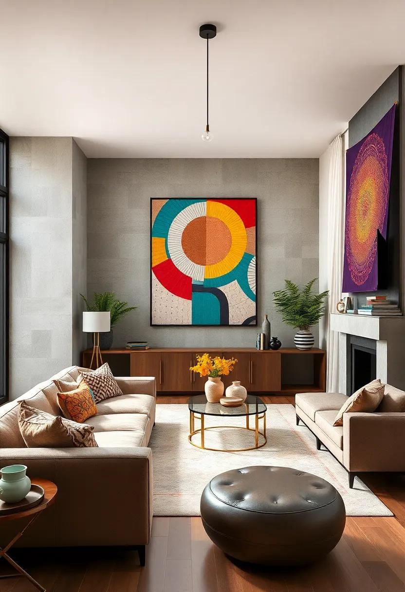 Think ⁢Outside⁢ the Box: Display unconventional items, like ‍quilted pieces or colorful tapestries, as art to give your living space an inventive spirit