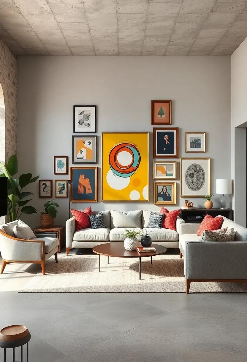 Frame Artwork in ‍Thrifted Finds: Source eclectic frames from‌ thrift stores to create ⁤a gallery wall that⁢ showcases both your art and unique frame styles