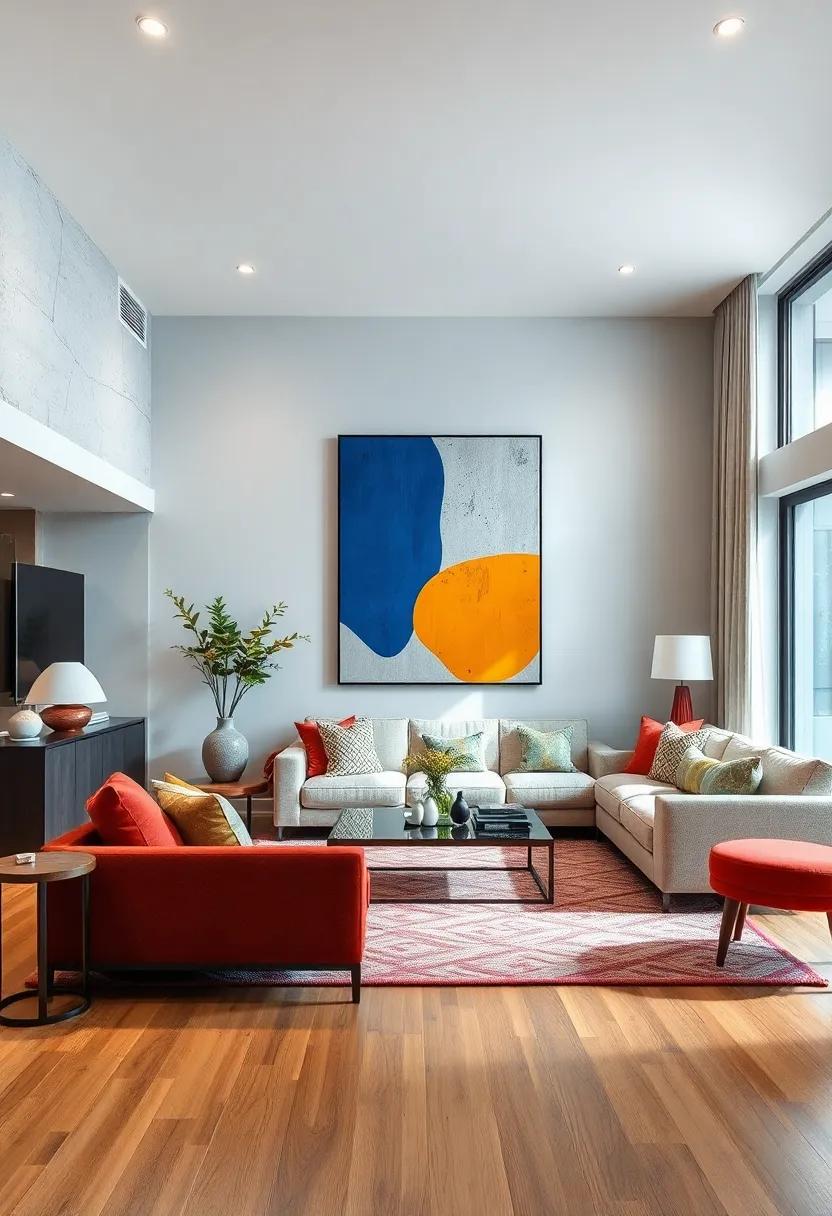 Use Sculptural ​Art Pieces: Add dimension⁣ to your space with three-dimensional art installations or sculptures that draw​ the eye and provoke thought