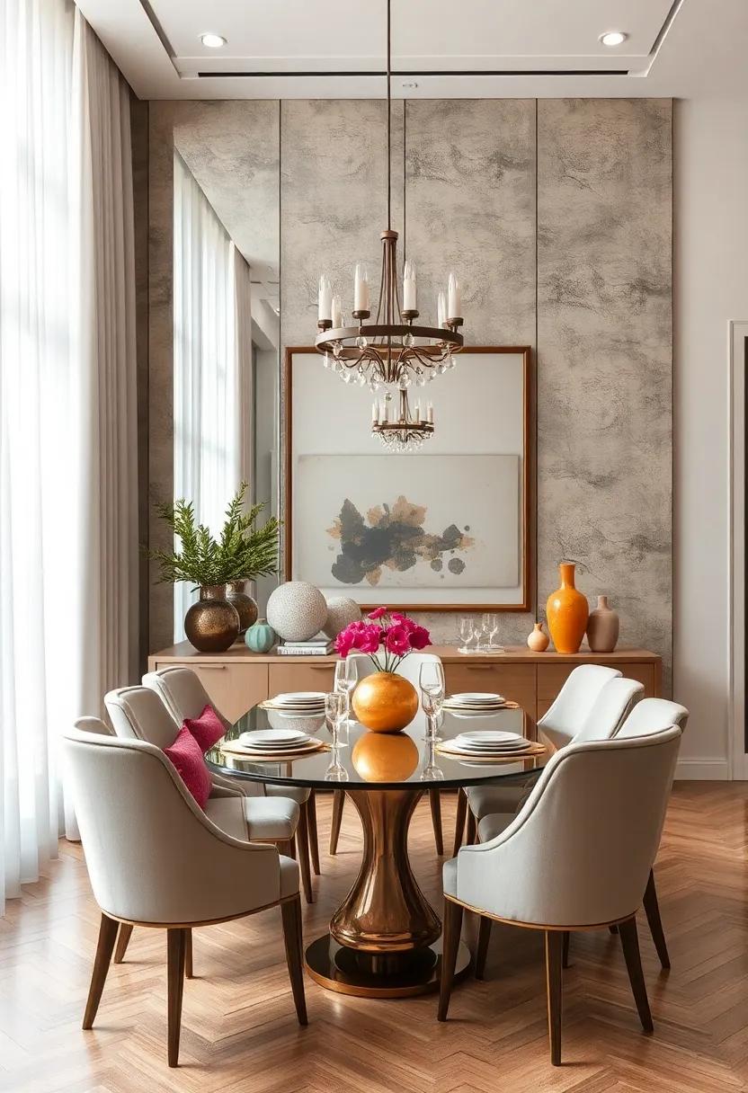 Incorporate Mirrored Panels: Use mirrored wall panels that blend with your decor to reflect light and add a touch of contemporary elegance