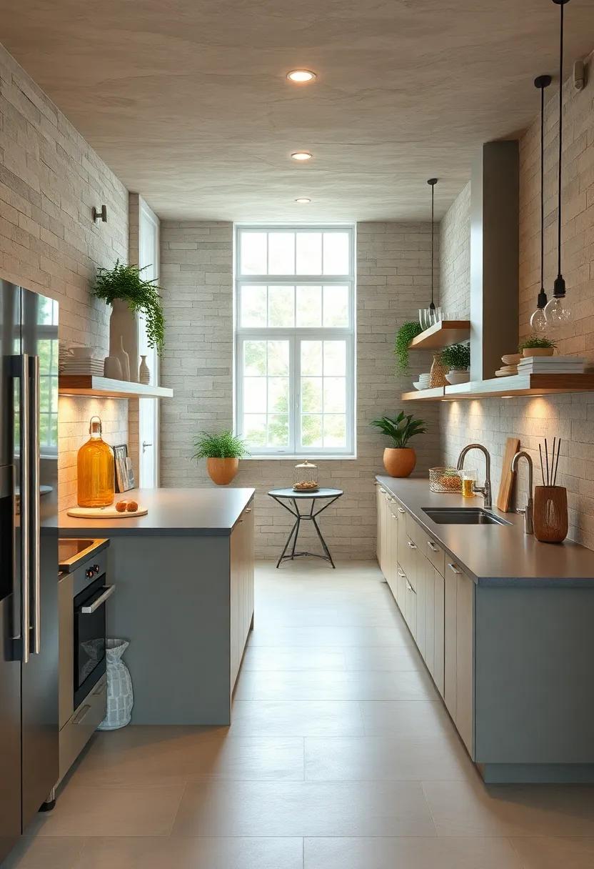 Incorporate Open Shelving:‍ Use the ⁤space above your peninsula ‌for open ‍shelving to display stylish dishes or ​plants,enhancing both ⁣functionality⁣ and⁤ decor