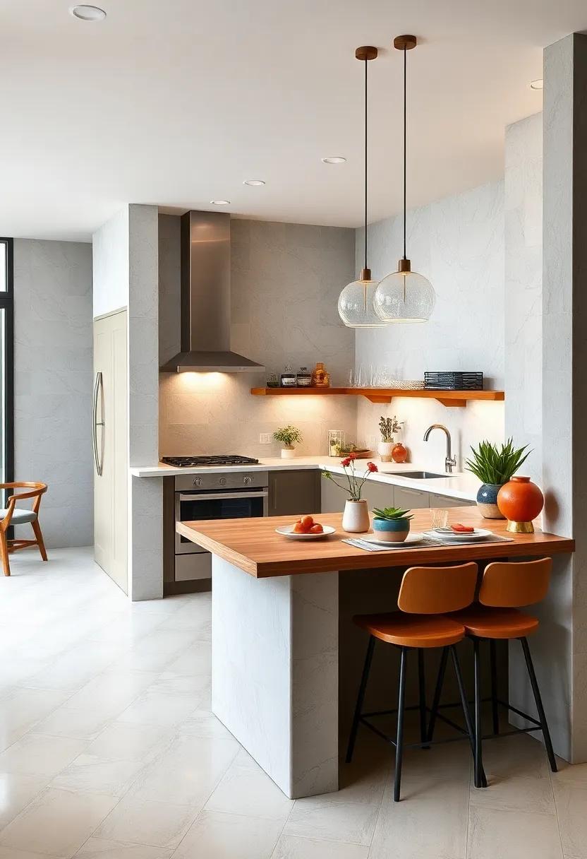 Integrate‍ a Slide-Out Table: If space permits, consider a slide-out ‍table ⁣extension for extra dining or​ prep space that can be tucked ⁢away when not in‌ use