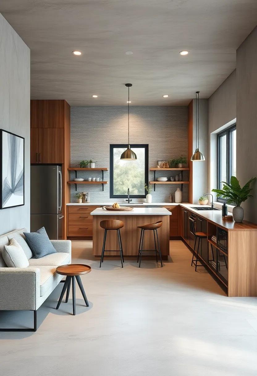 Mix Materials: Combine materials, such as wood,‍ metal, and glass, on your⁤ peninsula to create a dynamic look that ​adds interest and sophistication