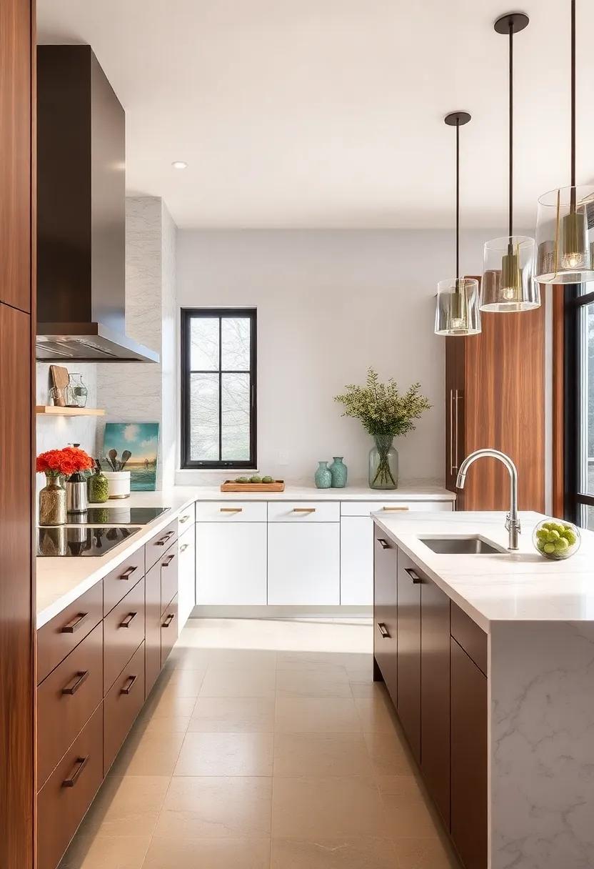 opt for a⁤ Countertop ​Upgrade: Choose a striking countertop material like‍ quartz⁢ or granite to elevate the overall aesthetic of your galley kitchen