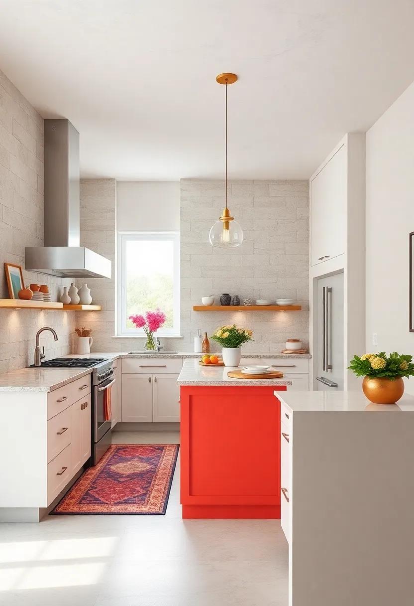 Play with Color: Add ‍a bold splash of color to your peninsula to‌ create a focal point that ⁢brightens up ‌the entire⁣ kitchen