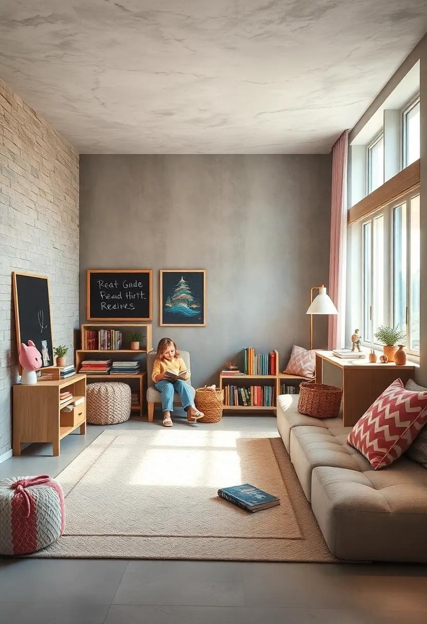 Choose Interactive elements: Include a ‌chalkboard or whiteboard nearby‍ where she can doodle her favorite story⁢ scenes or characters