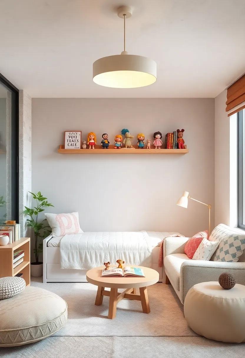 Display of Favorite Characters: Arrange figurines of her favorite storybook characters⁣ on a shelf for added inspiration and decoration