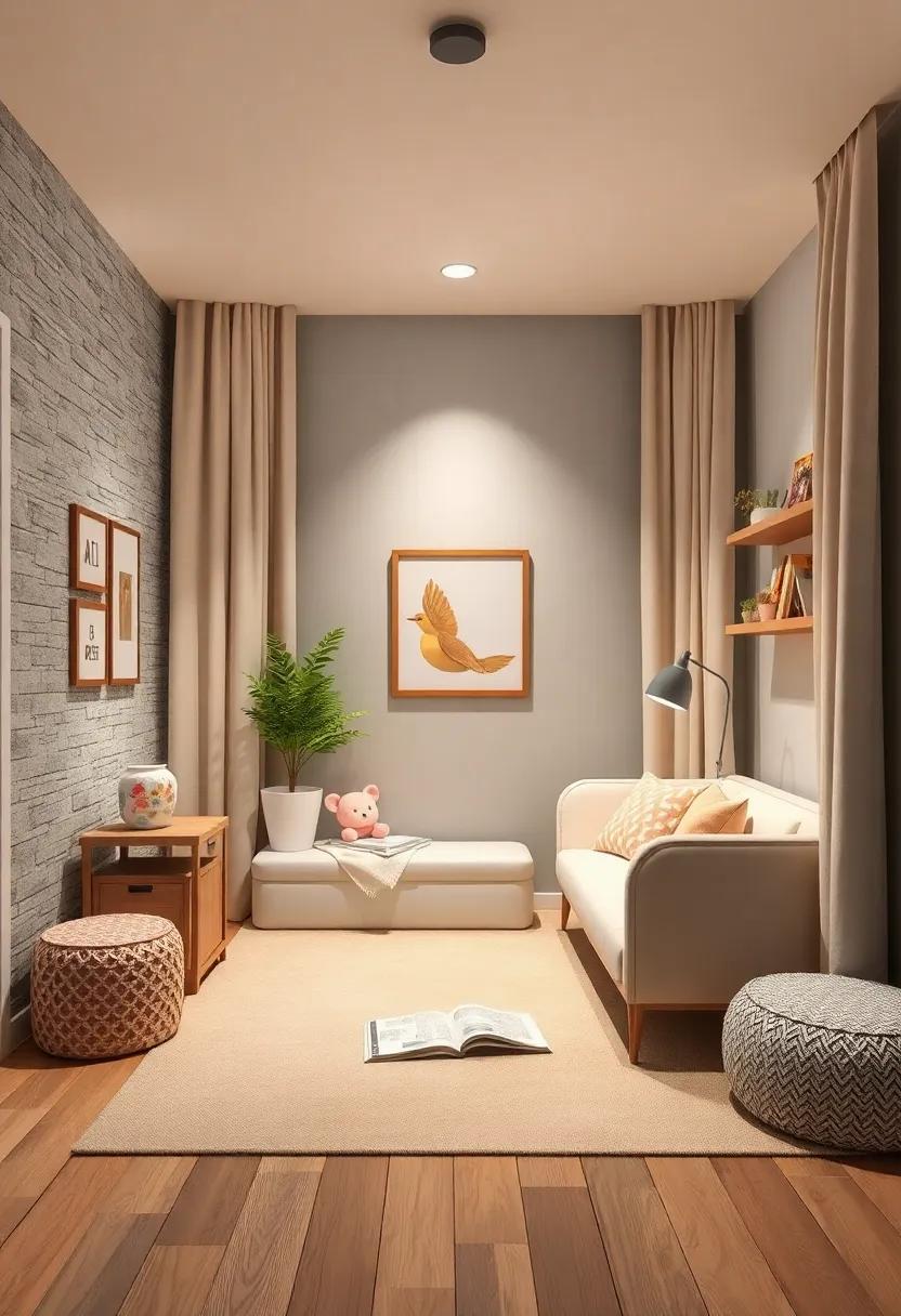 Play Soft Background Music: Consider adding a ⁤small speaker with calming music or stories to provide a soothing ambiance for reading