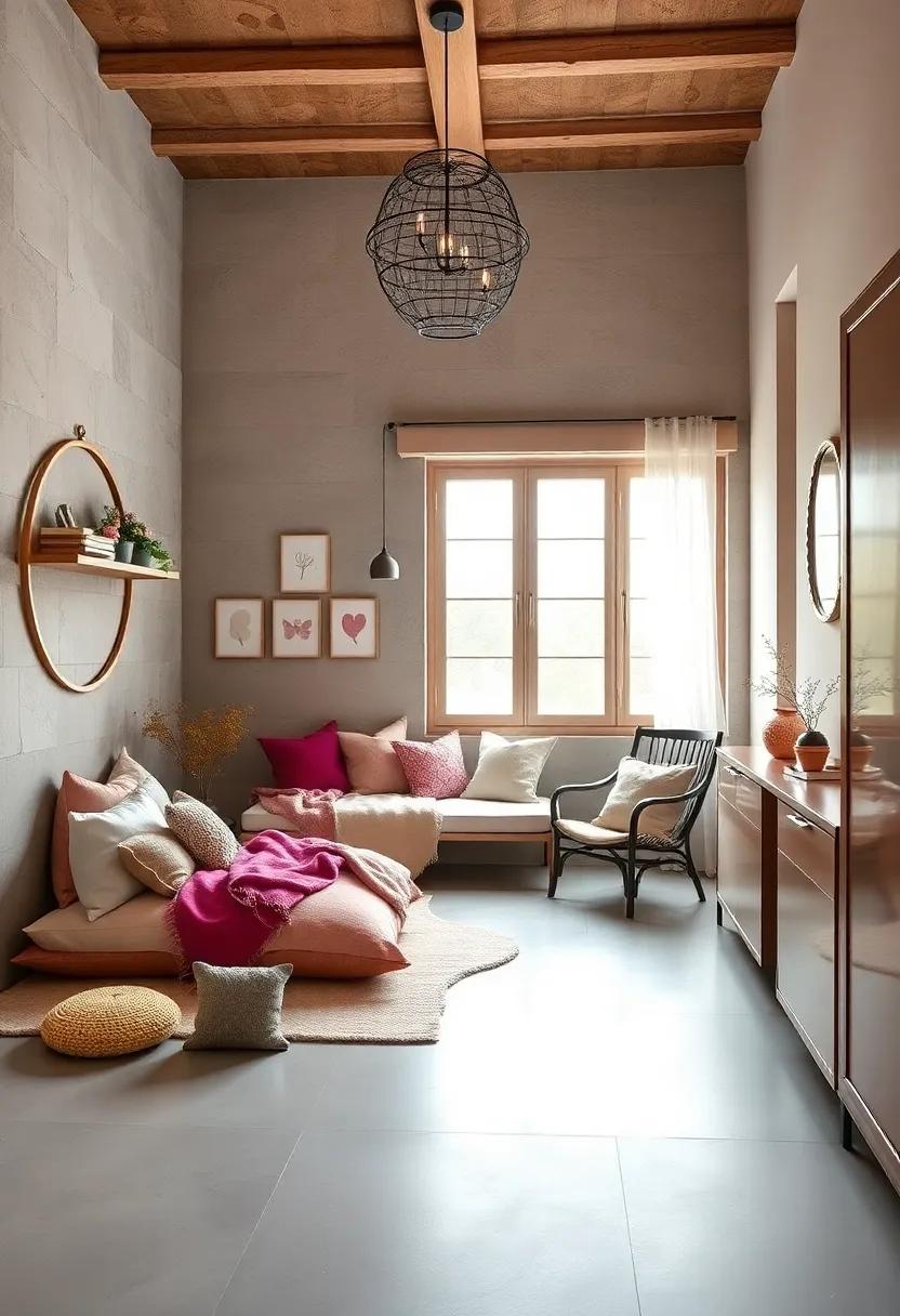 Snuggle Up with Soft Textiles: ​Select ⁤plush cushions and a soft‍ blanket in your girl's favorite colors to make the space inviting