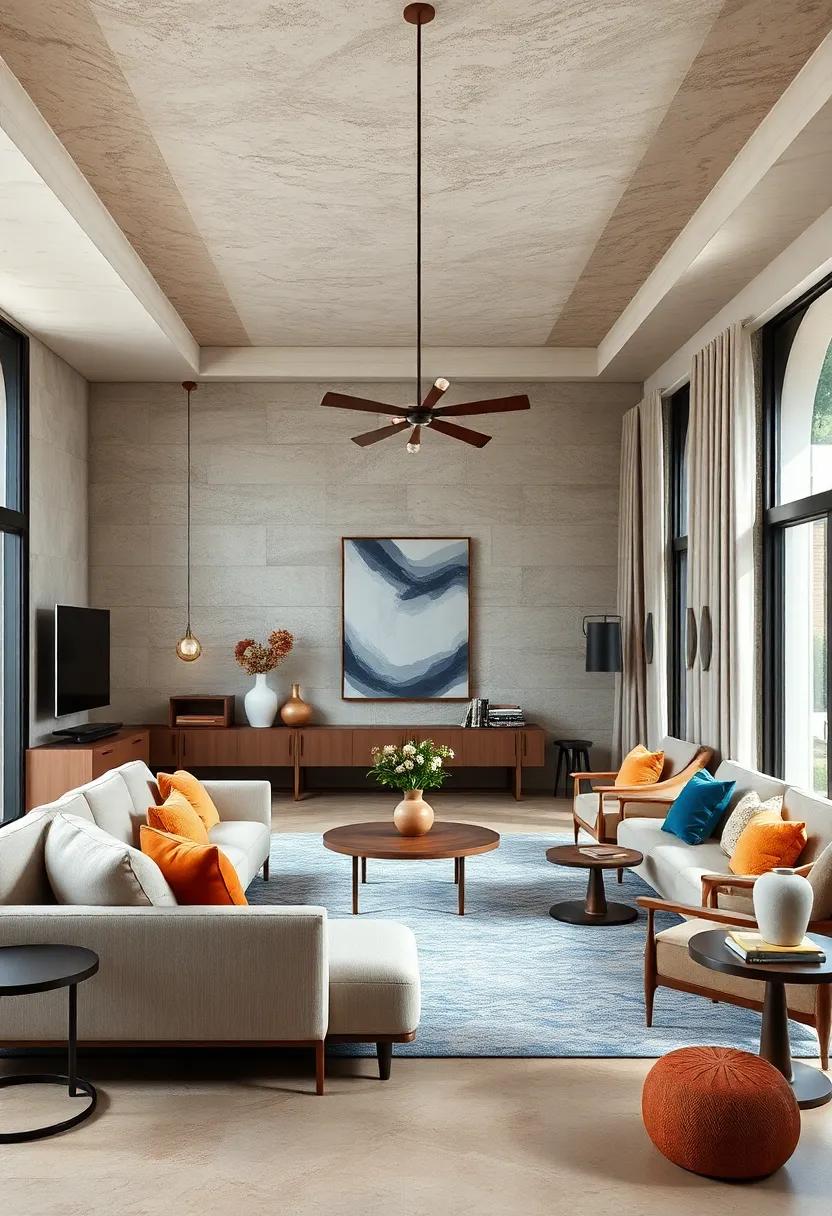 Embrace⁣ a Neutral Palette: Start with a base of muted ⁢tones to blend‍ traditional and modern pieces seamlessly
