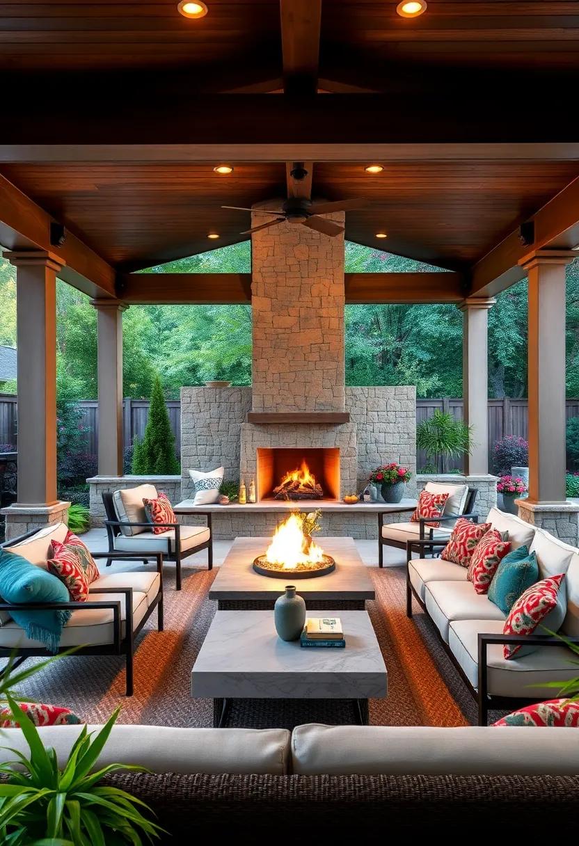 Artisan ⁤Fireplaces: Elevate your⁣ fire feature ⁣with a handcrafted outdoor fireplace that‌ becomes a⁣ focal point for social gatherings and warmth