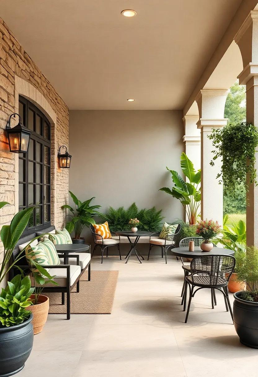 Charming Bistro Setup: Create an intimate bistro-style nook with ⁢small tables and cafe chairs for a quaint dining experience,⁣ perfect for morning coffee