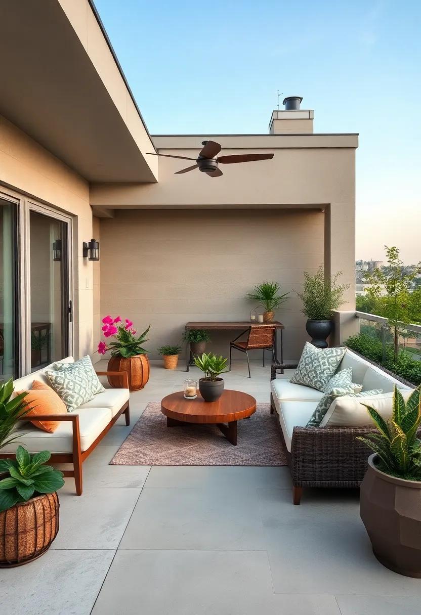 Rooftop Retreat: If space allows, consider a rooftop patio that offers stunning views, delivering a unique perspective and an open-air escape