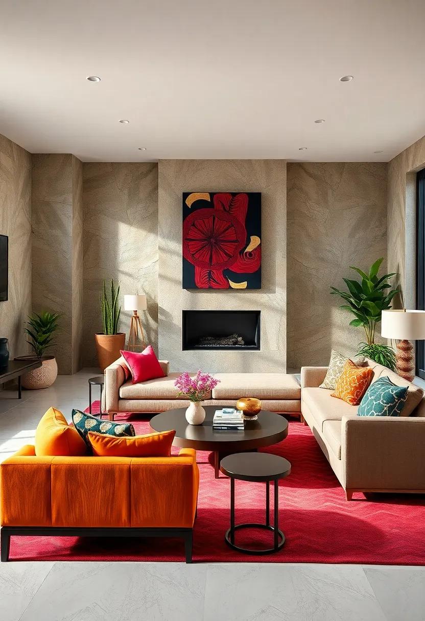 Go oversized with ‍decor: Choose one or‍ two‍ oversized ⁣decor pieces to ‍anchor ​your space and capture ‍attention ⁣without ‌overwhelming⁣ the design