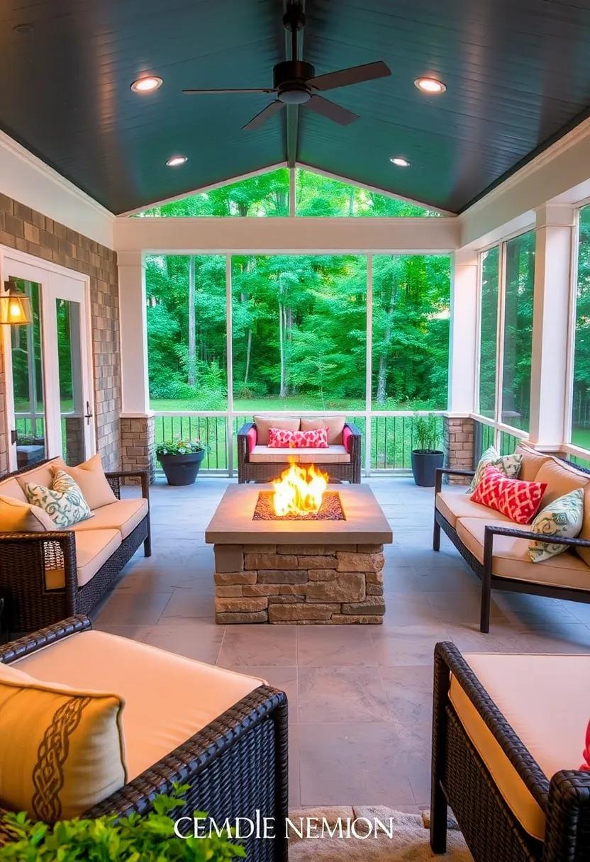Safety First: Important Features to Consider for Gas Fire Pits in Screened Porches
