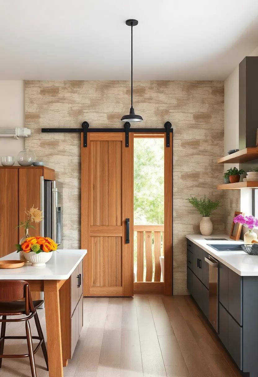 Barn Door Charm: Install a sliding barn door to add rustic elegance while saving space and enhancing privacy
