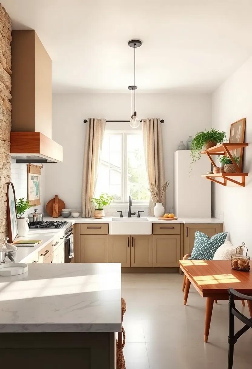 Natural Lighting: Maximize natural light with sheer curtains and strategically placed mirrors to create a bright and welcoming space