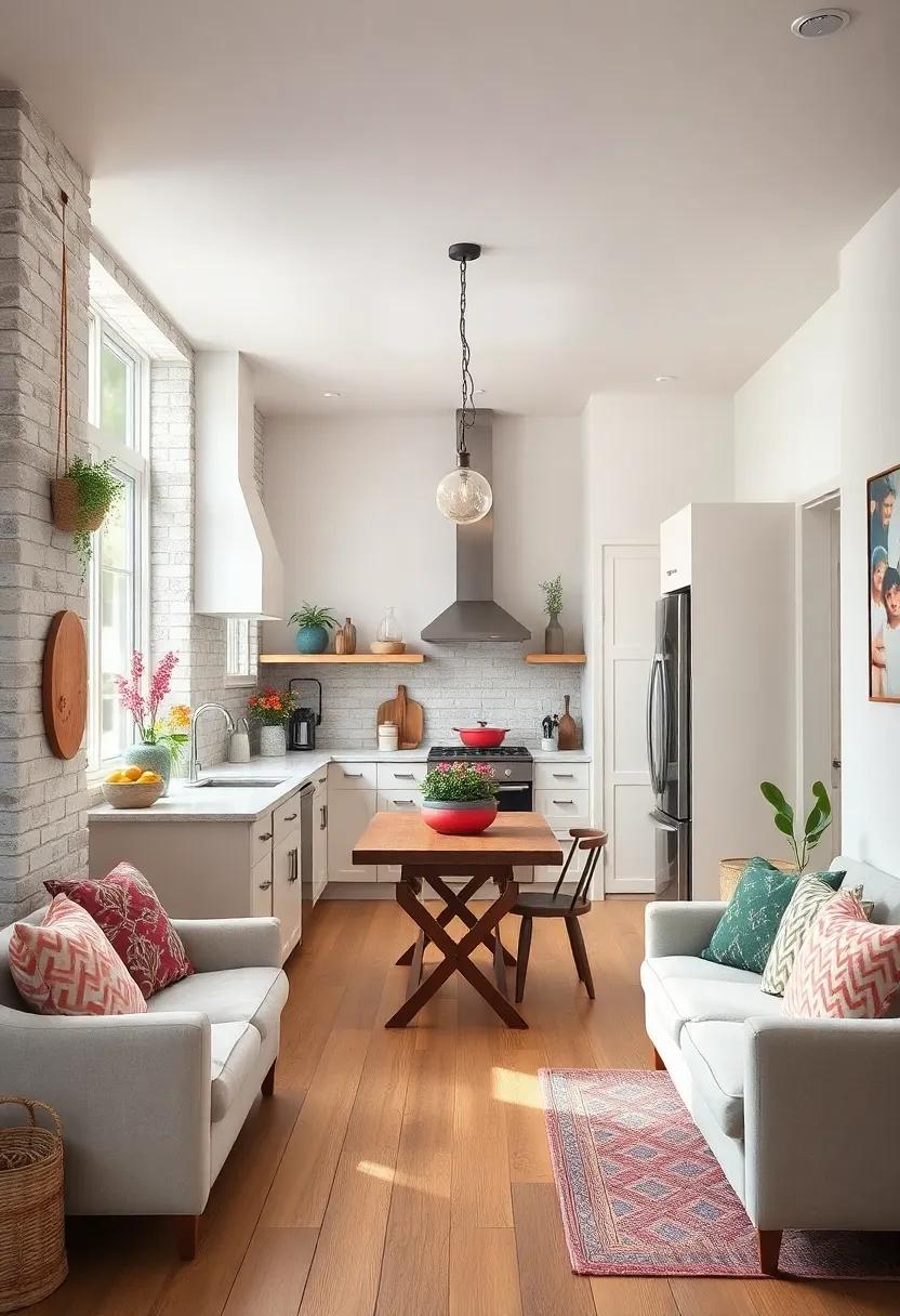 Thoughtful Layout: Design your kitchen layout for functionality while creating cozy corners that encourage family interaction