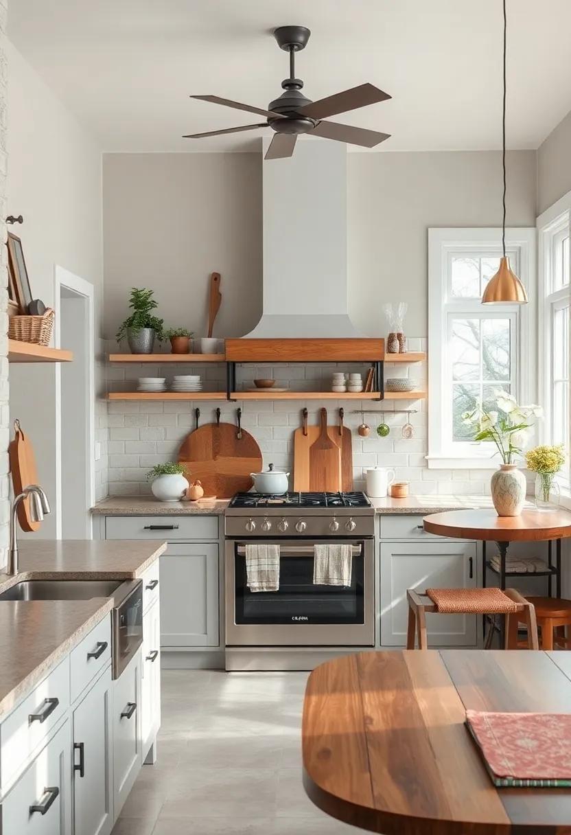 Vintage Accents: Incorporate antique utensils and farmhouse-style decor to add character and a touch of nostalgia