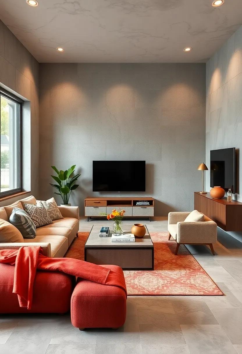 Incorporate Hidden storage: Furniture with hidden compartments, like ottomans or benches, can store items out of sight while providing extra seating