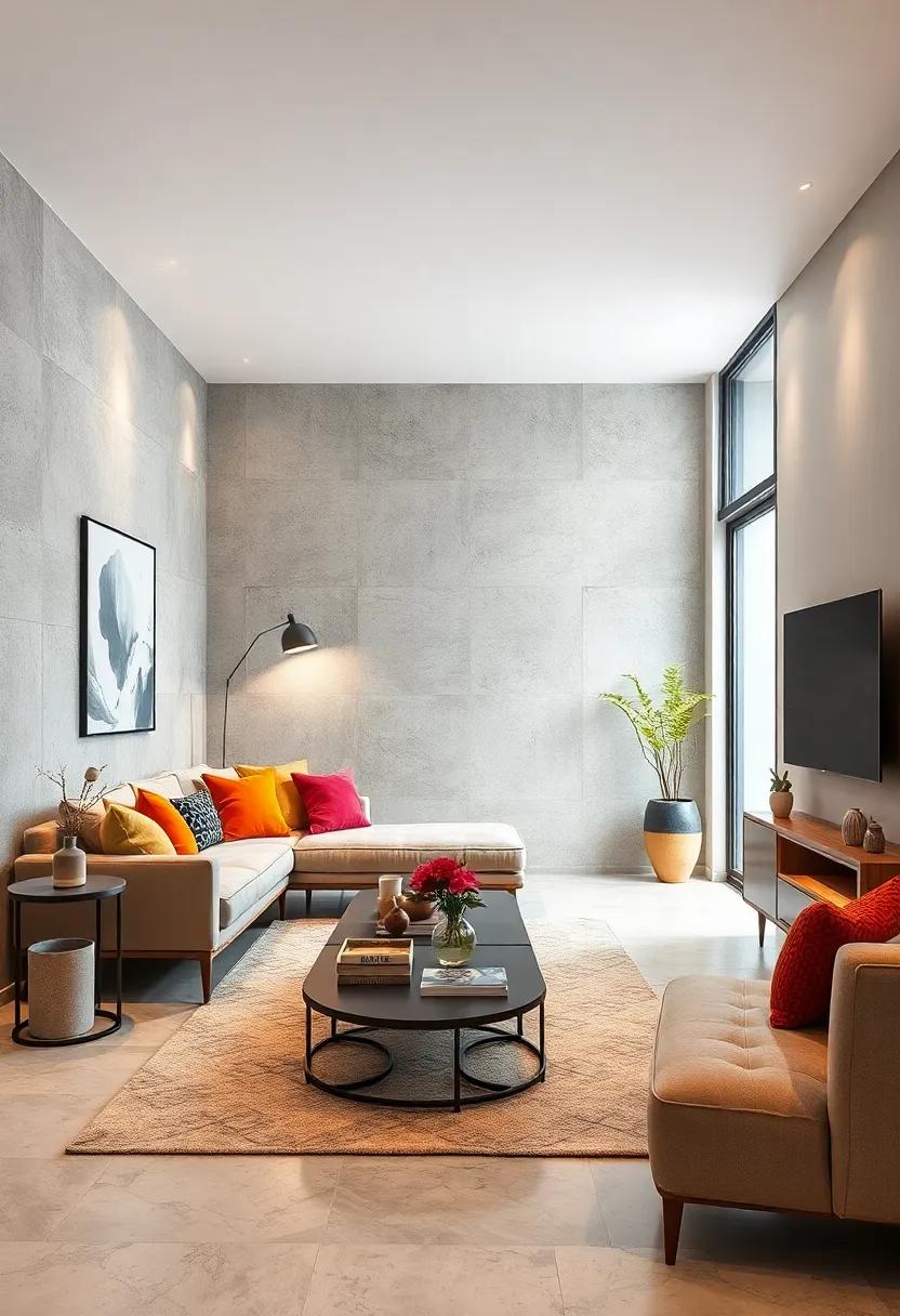 Consider Sliding Doors: If you need a separation between living and sleeping areas, sliding doors offer an elegant solution without requiring space for swinging open