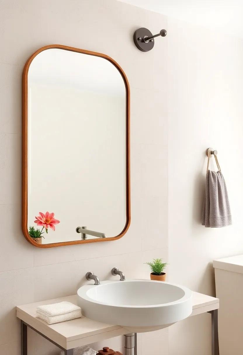 Repurposed Vintage Table Mirrors: Transform old table mirrors into wall fixtures, preserving their unique‌ designs while providing a stylish⁢ savior of space