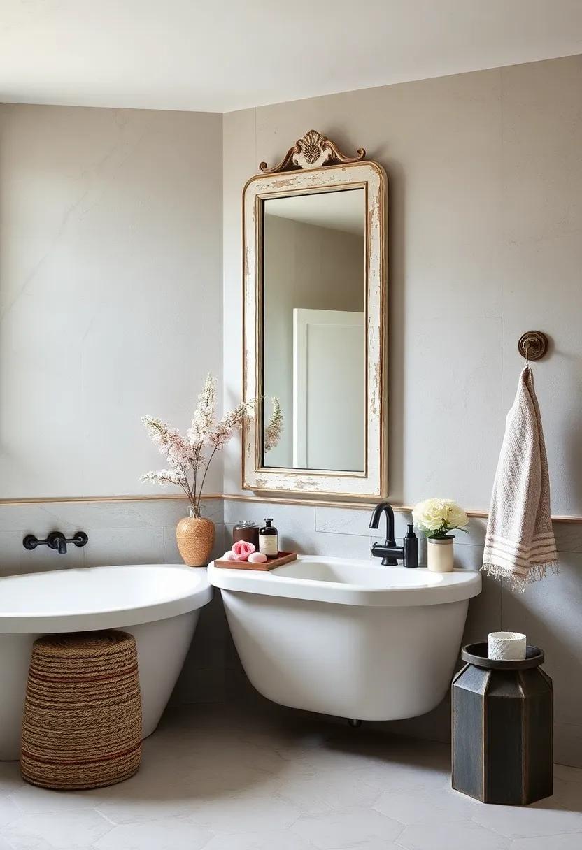 shabby Chic Distressed ‌Mirrors: Bring a relaxed ⁤vibe to your space with mirrors that feature‍ a‌ distressed finish, perfectly complementing rustic or coastal ⁣styles