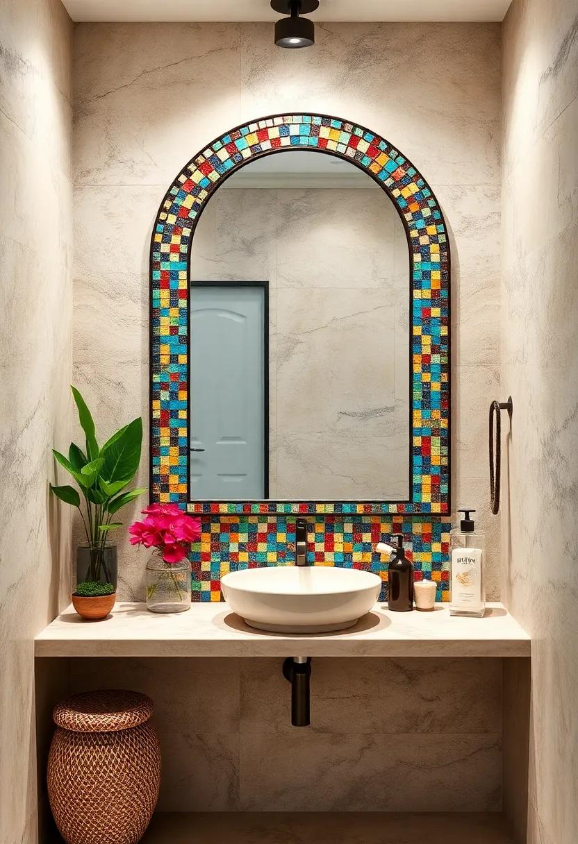 Vintage Venetian Mosaic‌ Mirrors: Enhance your ​space ​with colorful ‌mosaics that ⁣reflect ⁣the intricate designs of vintage Venetian ⁤style, bringing vibrancy to⁢ your decor