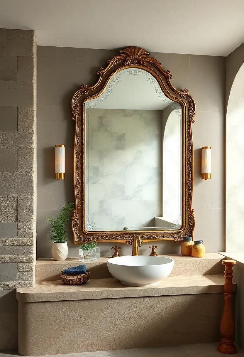 Vintage Venetian Mirrors:‍ Indulge in​ opulence ‍with stunning Venetian‌ mirrors that captivate with their ⁣intricate etchings and⁤ historical allure