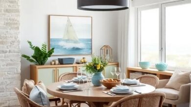 25 Coastal Dining Room Ideas for a Breezy and Inviting Atmosphere