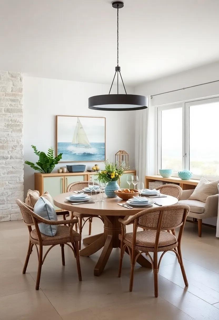 25 Coastal Dining Room Ideas for a Breezy and Inviting Atmosphere