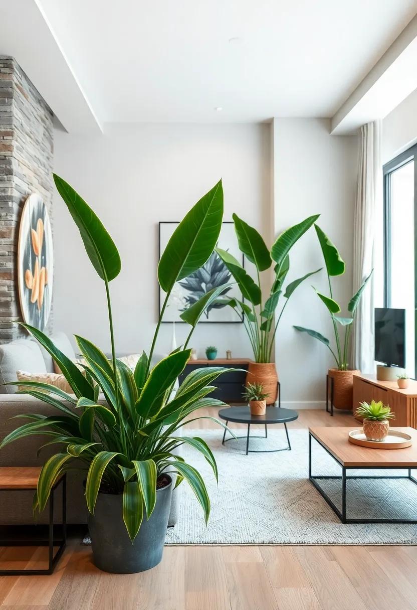 Dracaena: With various species offering ⁣different leaf colors, the dracaena is not only ‌a stunning decor⁢ piece but also filters several harmful chemicals